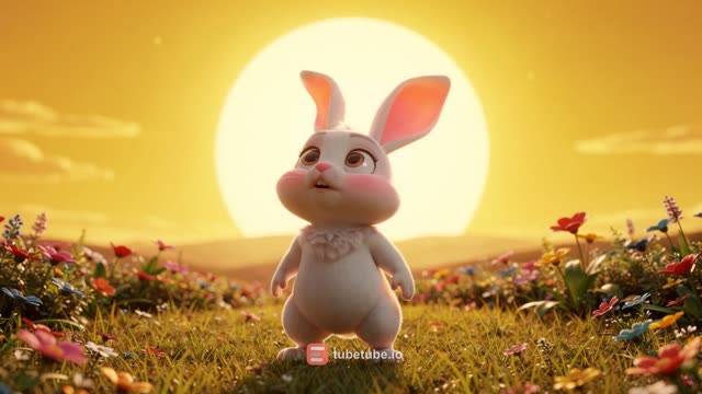 Scene 9 - Le petit lapin danse avec les couleurs