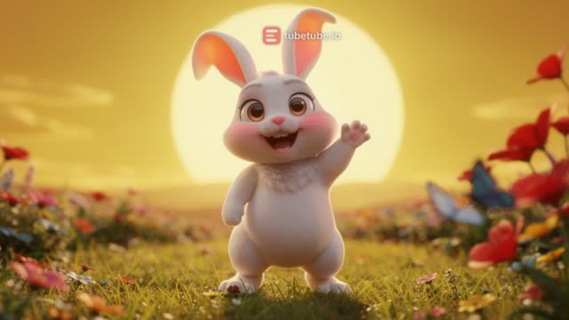 Scene 11 - Le petit lapin danse avec les couleurs
