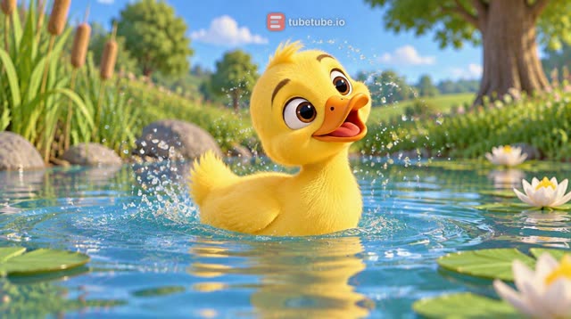 Scene 3 - 🐥 O Patinho Plic-Plic