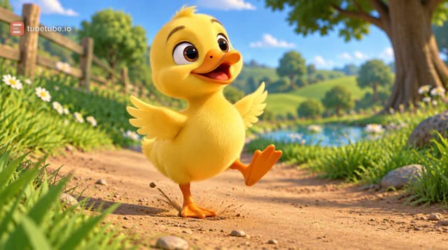Scene 5 - 🐥 O Patinho Plic-Plic
