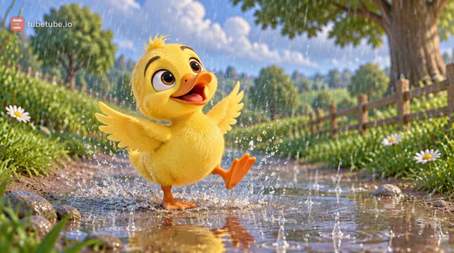 Scene 8 - 🐥 O Patinho Plic-Plic