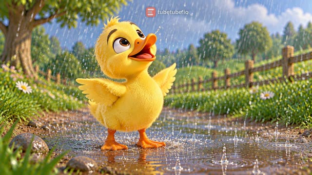 Scene 9 - 🐥 O Patinho Plic-Plic