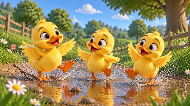 Scene 11 - 🐥 O Patinho Plic-Plic