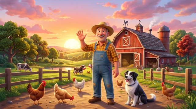 Scene 4 - Dans la Ferme de Mathurin