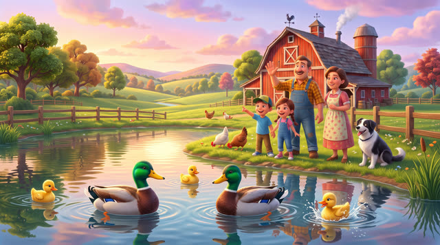 Scene 5 - Dans la Ferme de Mathurin