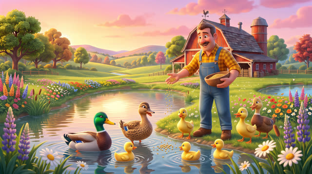 Scene 8 - Dans la Ferme de Mathurin