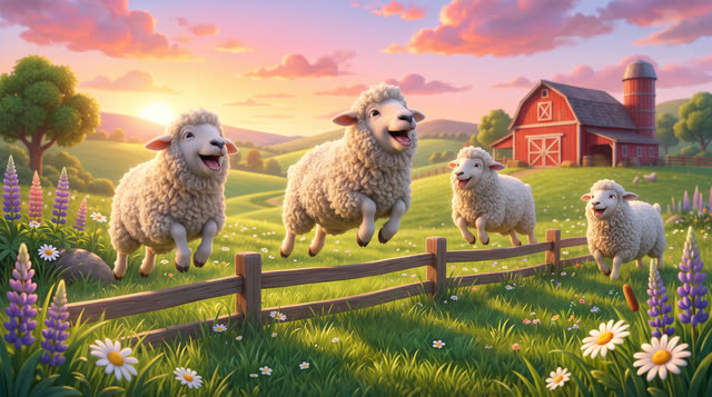Scene 12 - Dans la Ferme de Mathurin