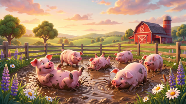 Scene 15 - Dans la Ferme de Mathurin