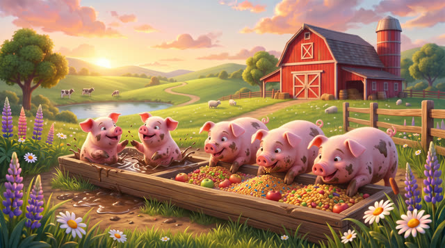 Scene 17 - Dans la Ferme de Mathurin