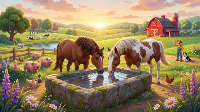 Scene 21 - Dans la Ferme de Mathurin