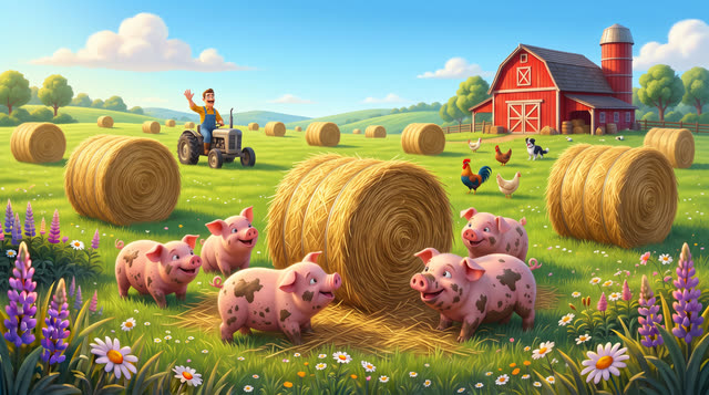 Scene 23 - Dans la Ferme de Mathurin