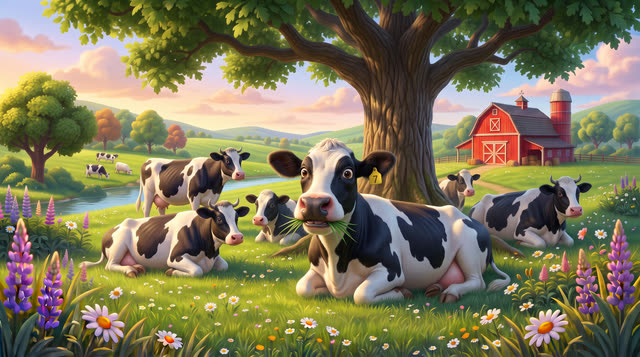Scene 26 - Dans la Ferme de Mathurin