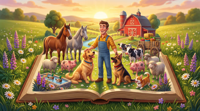 Scene 35 - Dans la Ferme de Mathurin