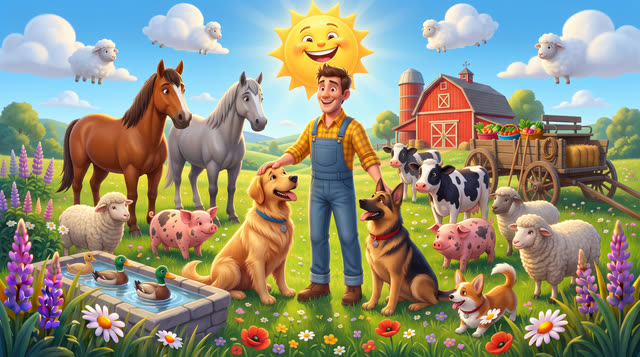 Scene 36 - Dans la Ferme de Mathurin