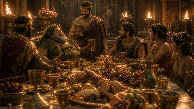 Scene 12 - Le Roi Midas