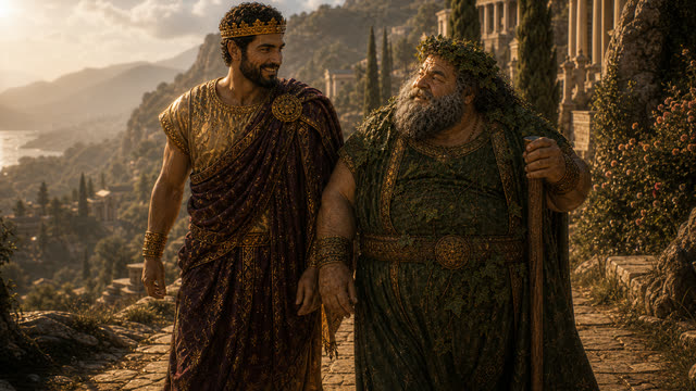 Scene 14 - Le Roi Midas