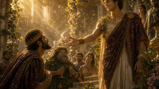 Scene 16 - Le Roi Midas
