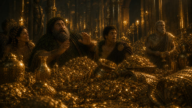 Scene 36 - Le Roi Midas