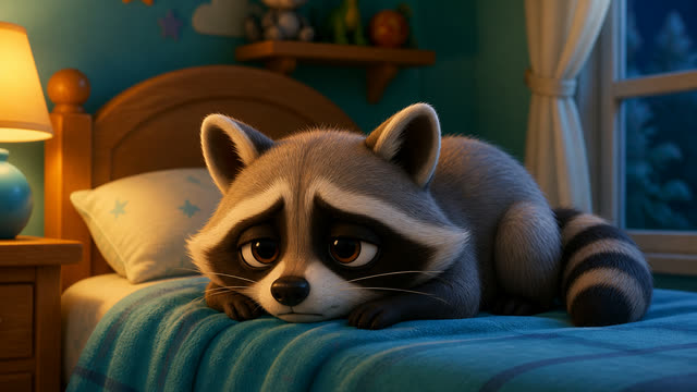 Scene 1 - Big Feelings? Take a Breath! A Riley Racoon Song