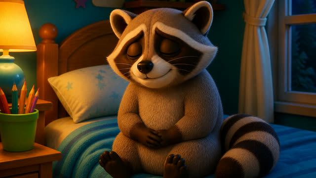 Scene 10 - Big Feelings? Take a Breath! A Riley Racoon Song