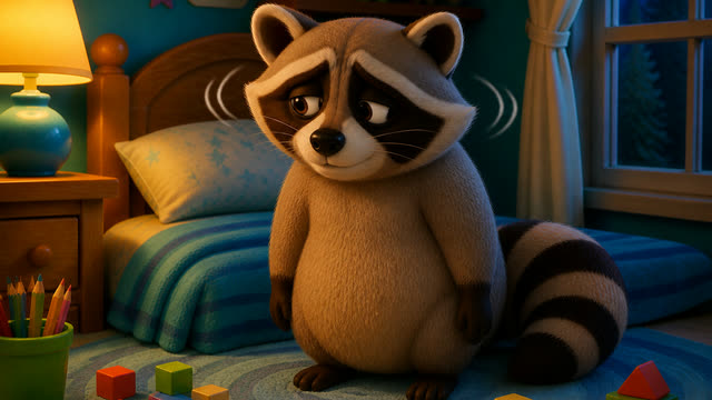 Scene 13 - Big Feelings? Take a Breath! A Riley Racoon Song