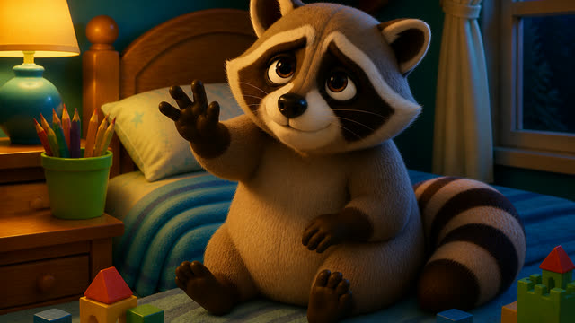 Scene 15 - Big Feelings? Take a Breath! A Riley Racoon Song