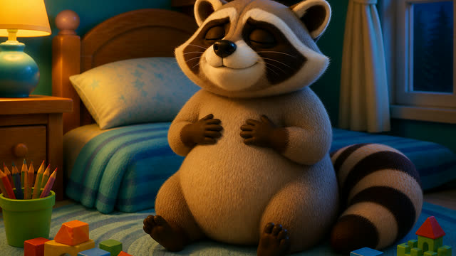 Scene 17 - Big Feelings? Take a Breath! A Riley Racoon Song