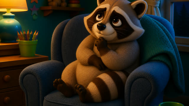 Scene 20 - Big Feelings? Take a Breath! A Riley Racoon Song