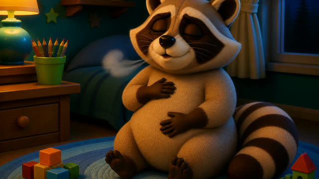 Scene 24 - Big Feelings? Take a Breath! A Riley Racoon Song