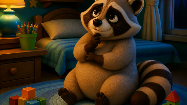 Scene 25 - Big Feelings? Take a Breath! A Riley Racoon Song