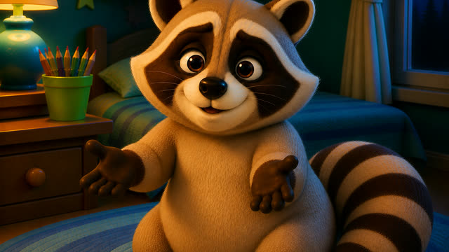 Scene 29 - Big Feelings? Take a Breath! A Riley Racoon Song