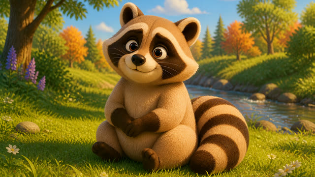 Scene 34 - Big Feelings? Take a Breath! A Riley Racoon Song