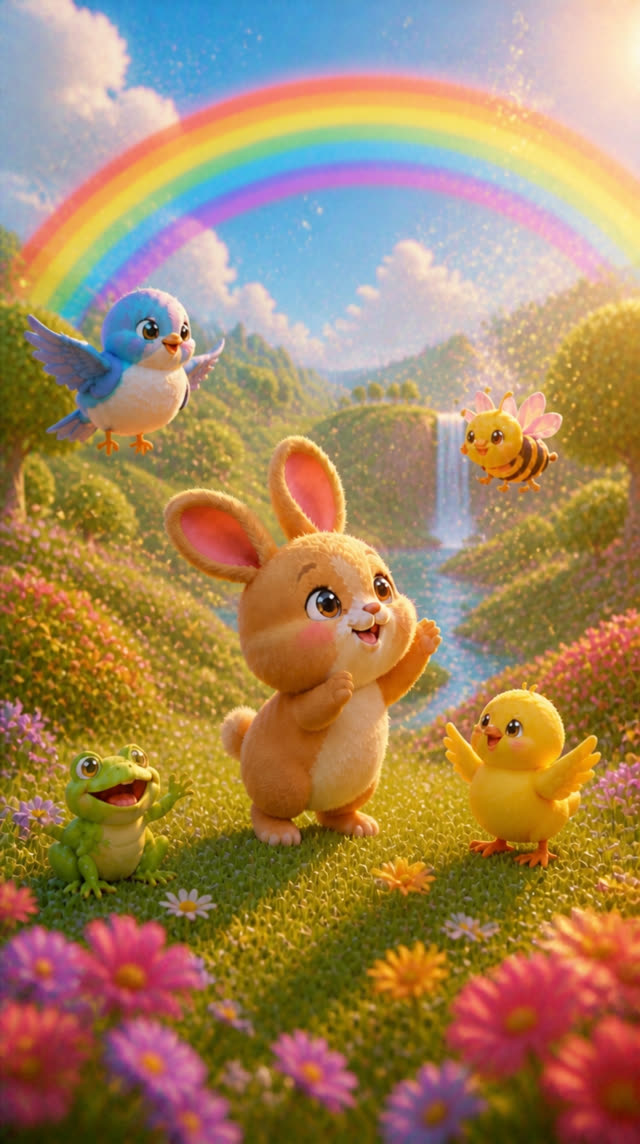Scene 17 - Rainbow Colours!