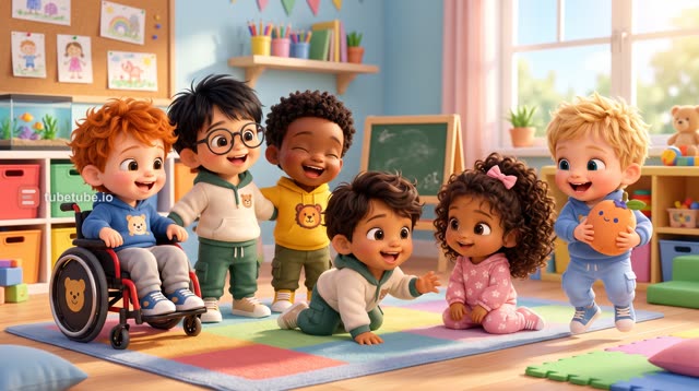 Scene 9 - Bonjour les petits amis ! Faisons connaissance