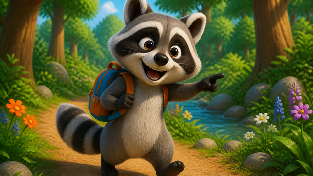Scene 2 - The Riley Raccoon Song