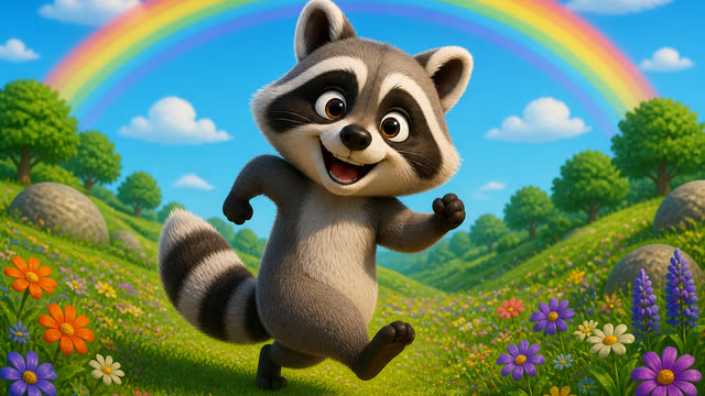 Scene 5 - The Riley Raccoon Song