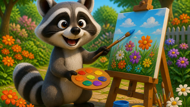 Scene 7 - The Riley Raccoon Song