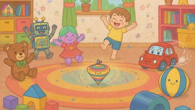 Scene 11 - Brinquedos em Movimento