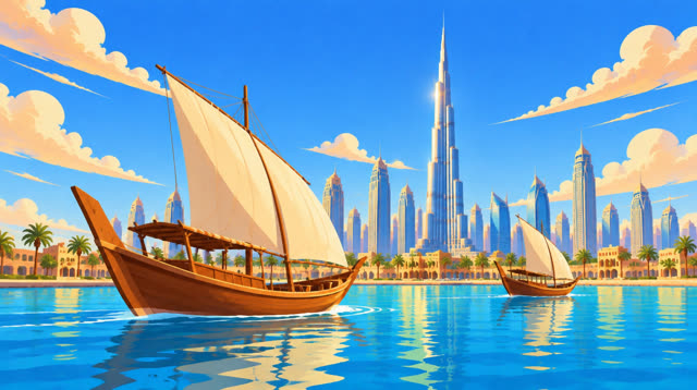 Scene 7 - There Are Seven Emirates in The UAE