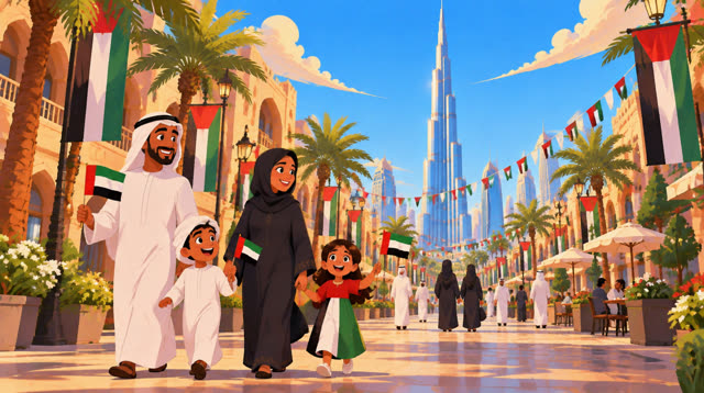 Scene 8 - There Are Seven Emirates in The UAE
