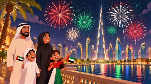 Scene 9 - There Are Seven Emirates in The UAE