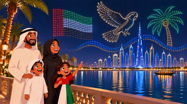 Scene 10 - There Are Seven Emirates in The UAE