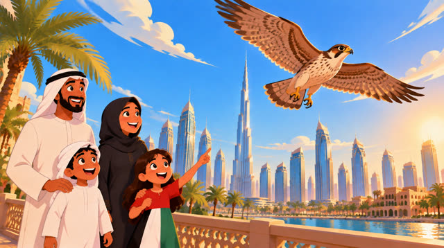 Scene 13 - There Are Seven Emirates in The UAE