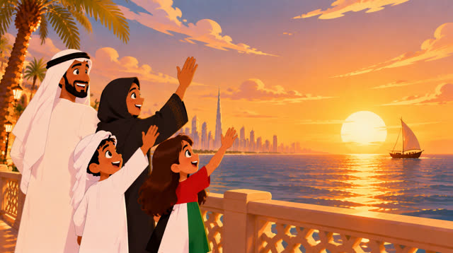 Scene 14 - There Are Seven Emirates in The UAE