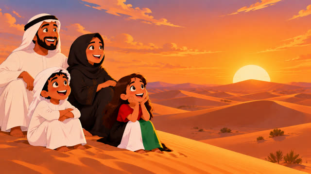 Scene 15 - There Are Seven Emirates in The UAE