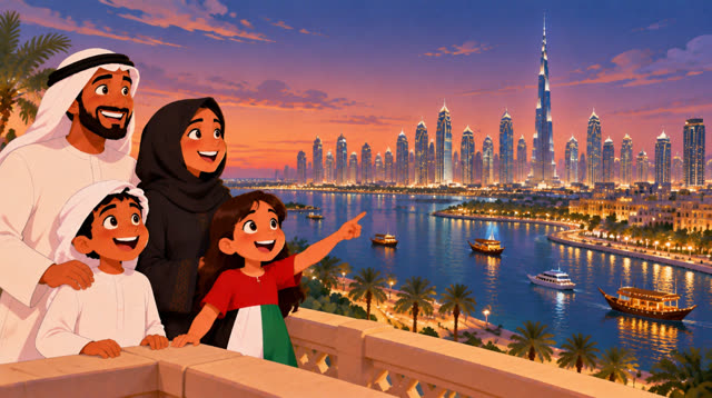 Scene 16 - There Are Seven Emirates in The UAE