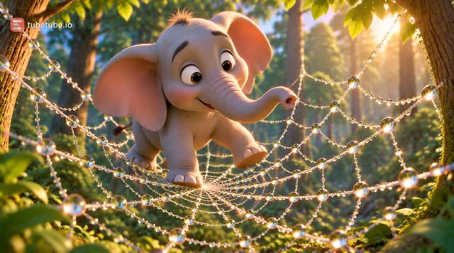 Scene 4 - Les éléphants sur la toile