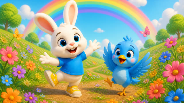Scene 2 - Bunny's Happy Dance