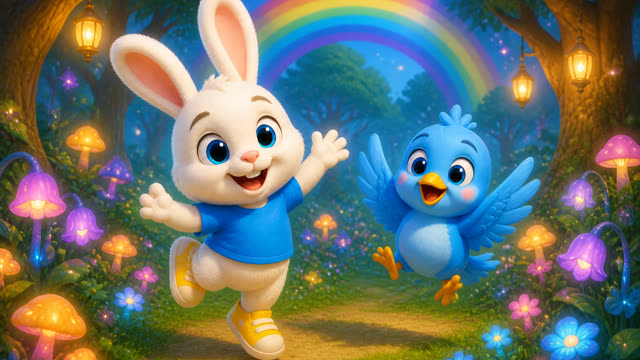Scene 3 - Bunny's Happy Dance
