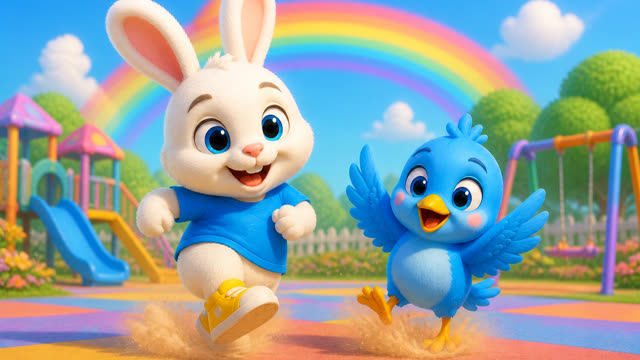 Scene 8 - Bunny's Happy Dance